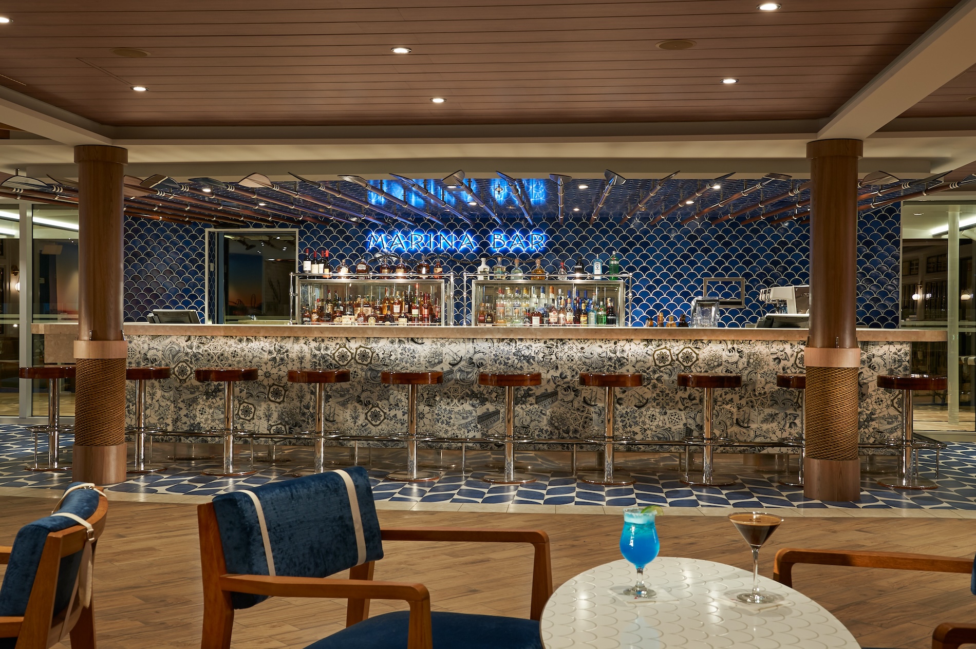 Bar Design Cruise Ship Pen110 Studio