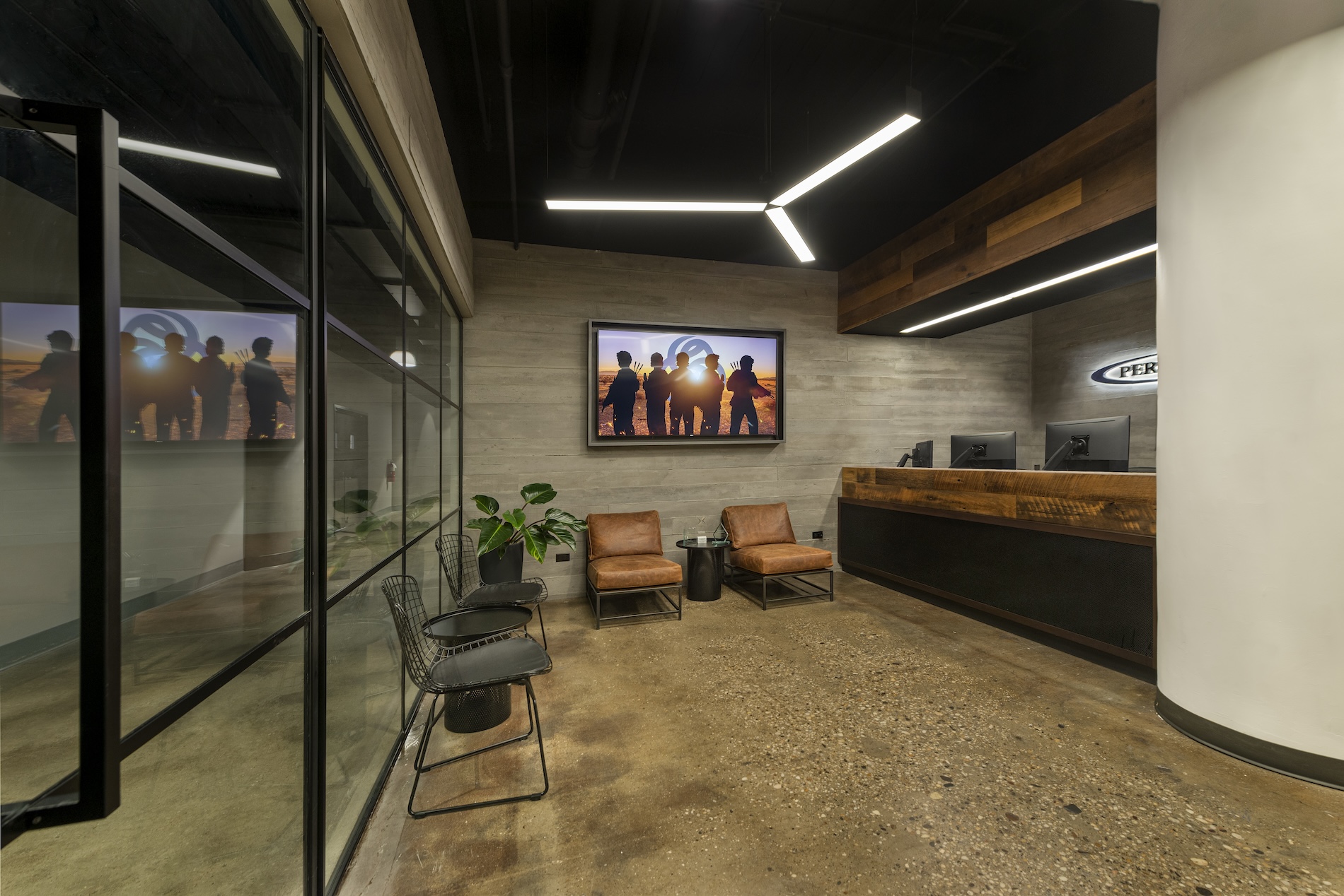 Front Desk Area Interior Design Office Design