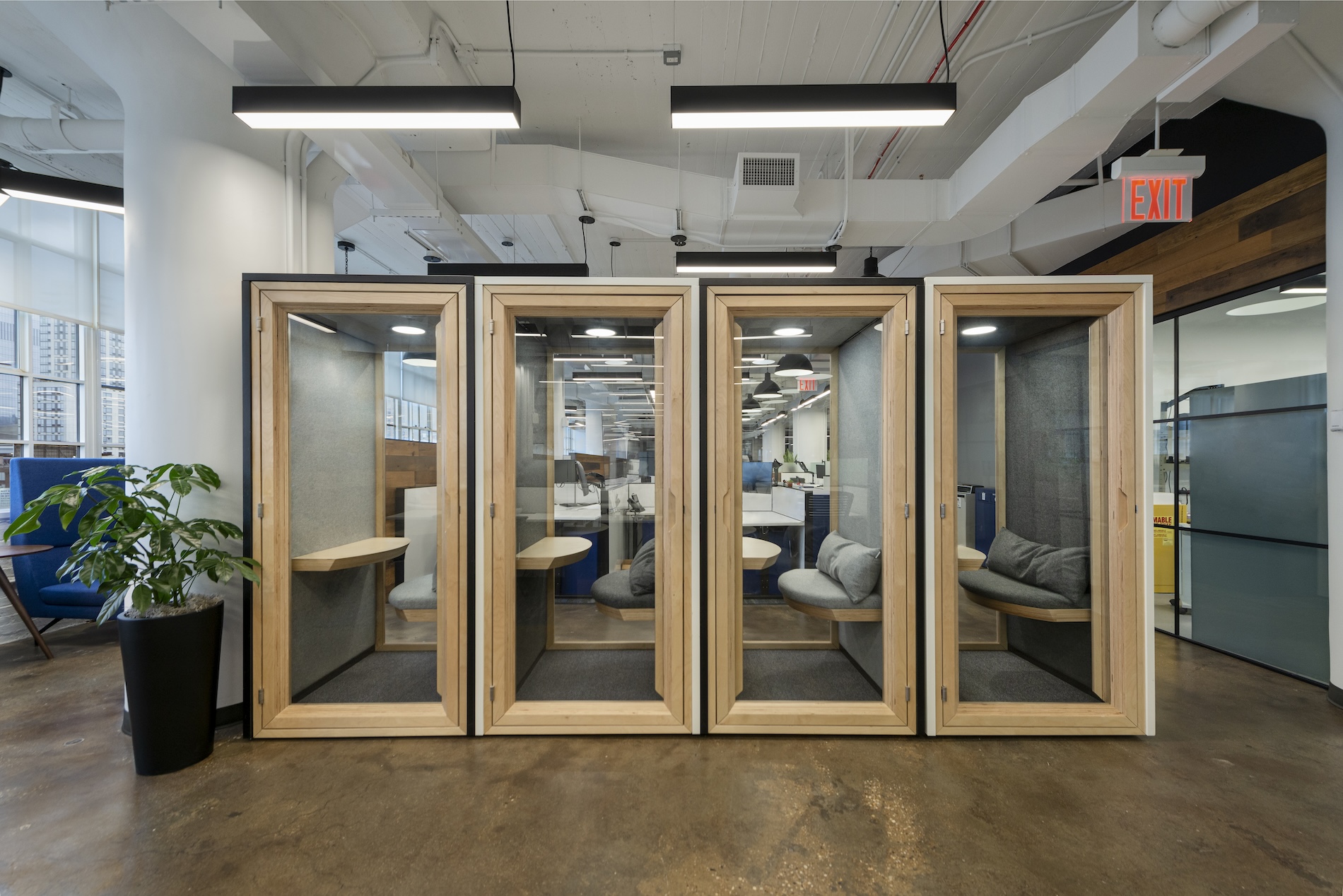 Modern Cubicle Design Pen110 Studio