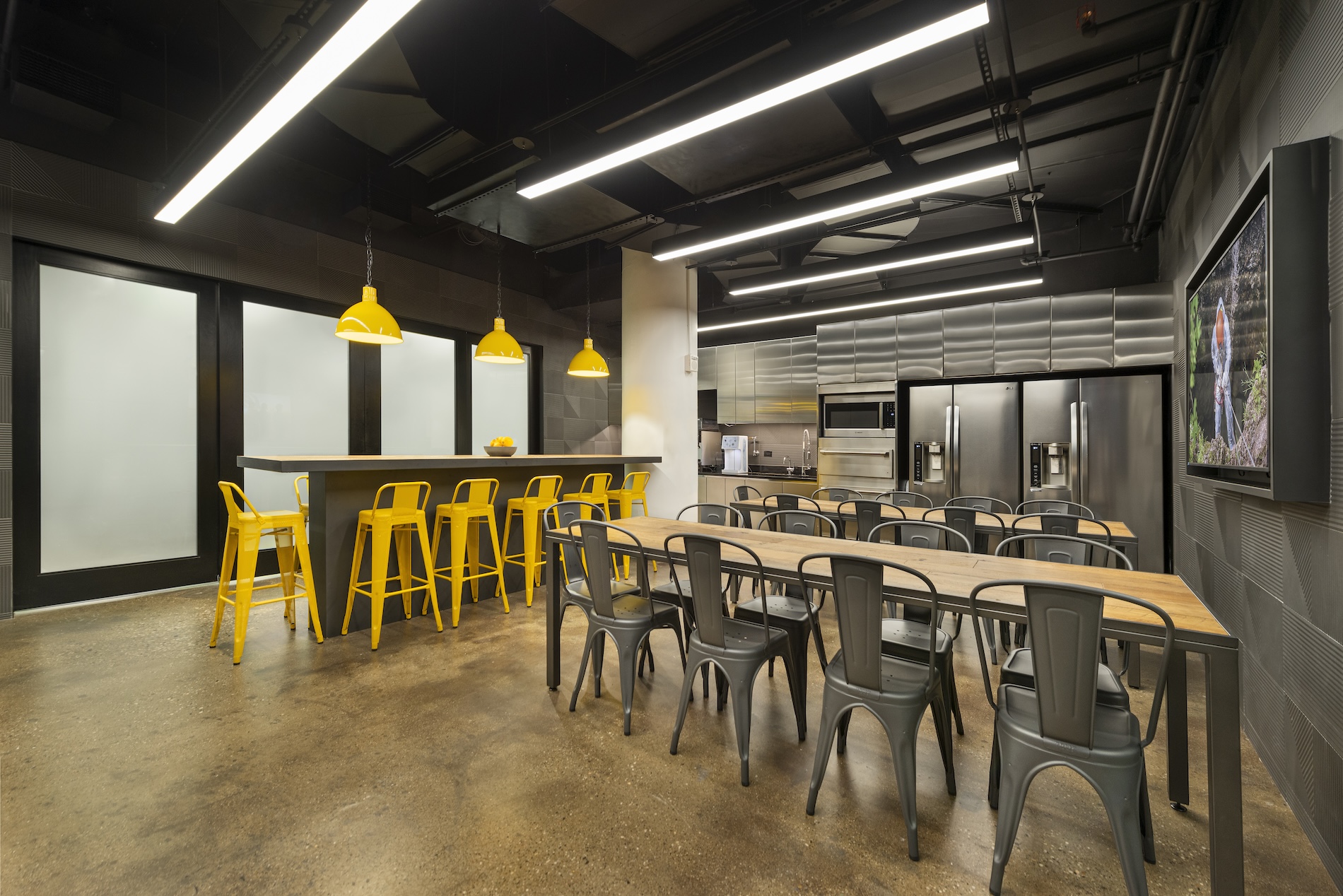 Office Break Room Dining Room Interior Design