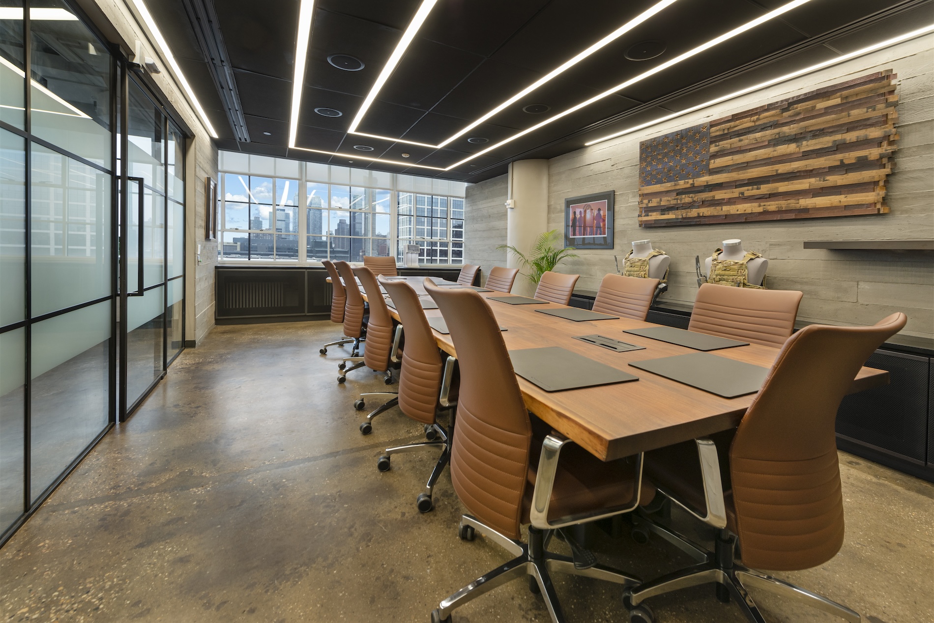 Office Design Meeting Room Long Table