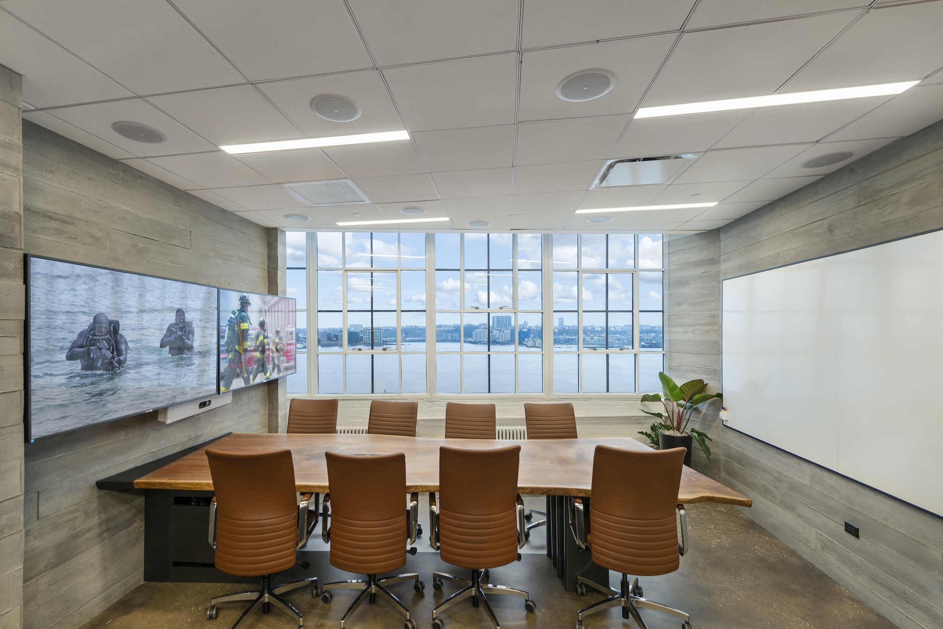 Waterfront View Office Meeting Room Design