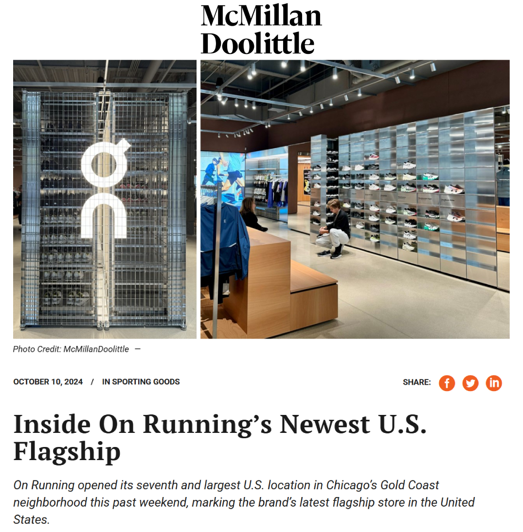 20241010 Mcmillan Doolittle Pen110 Studio On Running Chicago Retail Store Opening